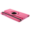 Pikkukuva 5 / 5: 360° Kääntyvä Jalusta Nahkainen Tablettikotelo Samsung Galaxy A7 Lite 8.7-tuumaiselle T220/T225 Multicolor Style E