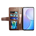 Pikkukuva 2 / 5: IDEWEI OnePlus Nord CE 3 Lite 5G/Nord N30 5G -kotelo vasikannahkakuvioinen lompakkopuhelimen nahkakansi Multicolor Style B