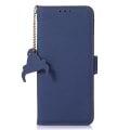Miniatyrbillede 5 af 5: Til Huawei Nova Y91 4g/Enjoy 60x Wallet Telefon Cover Rfid Blokerende Læder Litchi Tekstur Stå Cover Sapphire