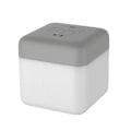 Miniatyrbillede 1 af 5: Timing LED Natlampe USB Genopladelig Firkantet Flip Switch Justerbar Lysstyrke Gray
