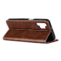 Miniatyrbillede 4 af 5: Wallet Stand Split Læder Magnetisk Lukning Beskyttelsesetui til Samsung Galaxy A32 4G (EU Version)