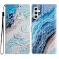 Pikkukuva 1 / 5: Samsung Galaxy A15 5G Kotelo Lompakko PU Nahka Kuvio Printti Puhelinkuori Multicolor Style J