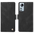 Pikkukuva 1 / 5: YIKATU YK-005 Xiaomi 12 Lite 5G -puhelimelle ihonmyötäinen PU-nahkainen suojakotelo jalustalla ja lompakolla Multicolor Style E