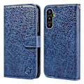 Miniatyrbild 1 av 5: För Samsung Galaxy A34 5G Fullständigt Skydd Enfärgat PU Läder Plånboksfodral Mobiltelefon Ställ Skydd Multicolor Style C