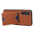 Pikkukuva 5 / 5: DENIOR Samsung Galaxy A34 5G PU-nahkapäällysteinen TPU-kotelo, jossa on jalusta ja korttipidike, takakuori Multicolor Style E