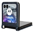 Pikkukuva 3 / 5: Motorola Razr 50 5G/Razr 2024 5G -kotelo Retro-kuvioitu nahka + PC-puhelinkotelo korttipaikalla Multicolor Style D