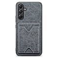 Pikkukuva 1 / 5: DENIOR Samsung Galaxy A34 5G PU-nahkapäällysteinen TPU-kotelo, jossa on jalusta ja korttipidike, takakuori Multicolor Style C