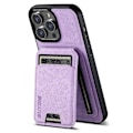 Miniatyrbillede 2 af 5: SUTENI H02 til iPhone 12 6,1 tommer/12 Pro 6,1 tommer Cover Vertikal Flip PU Læder Etui Multicolor Style D