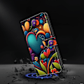 Pikkukuva 4 / 5: iPhone 16 Plus -kotelo PU-nahkainen lompakkokotelo seisontatoiminnolla Multicolor Style M