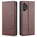 Miniatyrbillede 1 af 5: AZNS Stand Wallet Auto-absorberende Magnetisk Læder Etui til Samsung Galaxy A32 4G Multicolor Style F