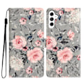 Miniatyrbillede 1 af 5: Til Samsung Galaxy S23 FE Etui Wallet PU Læder 3D Mønster Print Telefon Cover Multicolor Style H