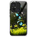 Miniatyrbillede 1 af 2: Telefoncover til Xiaomi Redmi 12C 4G, resistent TPU+hærdet glas, mønsterdesign Multicolor Bottle Butterfly