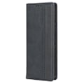 Pikkukuva 5 / 5: Samsung Galaxy Z Fold5 5G Retro PU-nahkainen puhelinkotelo magneettisella sulkemistelineellä Multicolor Style D