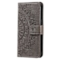 Miniatyrbillede 5 af 5: Til Samsung Galaxy A16 5G/A16 4G Etui Præget Totem PU Læder Wallet Stand Telefon Cover Multicolor Style E