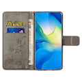 Miniatyrbillede 3 af 5: Til Samsung Galaxy A26 5G Etui Wallet Stand Præget Sommerfugl Blomst PU Læder Telefon Cover Multicolor Style F