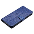 Miniatyrbillede 4 af 5: Læder telefoncover med pung, stativ og praktisk rem til iPhone 14 - Grøn Multicolor Blue