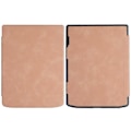 Miniatyrbillede 1 af 5: Etui til PocketBook InkPad Color 2/3 PB743 - Skin-Touch PU Læder E-Reader Cover med Auto Væk/Sov Multicolor Rose Gold