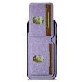 Miniatyrbillede 3 af 5: SUTENI H02 Mobiltelefonetui til iPhone 14 Plus, Anti-fald Læder Beskyttende Bagside Multicolor Style B