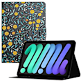 Pikkukuva 1 / 5: iPad 10.9 (2022) -kotelolle jalusta, korttipidike, kuvioitu tablettisuojus PU-nahkaa, automaattinen herätys/lepotila Multicolor Style C