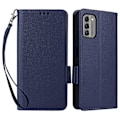Pikkukuva 1 / 5: Nokia G310 PU-nahkainen puhelinkotelo lompakolla, jalustalla ja sormenjälkiä hylkivällä suojalla Multicolor Style D