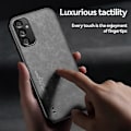 Miniatyrbild 5 av 5: X&E Mobilskal för Samsung Galaxy A34 5G, Skin-touch PU Läderbelagd TPU+PC Telefonfodral Multicolor Style C