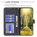Pikkukuva 2 / 5: BINFEN COLOR BF05 Samsung Galaxy A05 4G -puhelinkotelo PU-nahkalompakolla Multicolor Style A