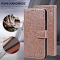 Miniatyrbillede 4 af 5: Til Samsung Galaxy A34 5G Fuld Beskyttelse Ensfarvet PU Læder Wallet Case Mobiltelefon Stand Cover Multicolor Style D