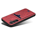 Pikkukuva 4 / 5: DENIOR Samsung Galaxy A34 5G PU-nahkapäällysteinen TPU-kotelo, jossa on jalusta ja korttipidike, takakuori Multicolor Style B