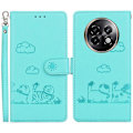 Miniatyrbillede 1 af 5: For Realme 13+ 5G Etui RFID-blokering Killingemønster TPU+PU Læder Telefoncover Multicolor Style B