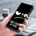 Miniatyrbillede 5 af 5: Pung-etui til iPhone 16 Plus med magnetisk lukning og 3D-mønster i læder Multicolor Style E