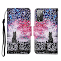 Miniatyrbild 1 av 5: Plånboksdesign Telefonfodral PU Läder Ställ med Rem för Samsung Galaxy S20 FE/S20 Fan