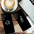 Miniatyrbild 2 av 5: Linjekonstskal för Samsung Galaxy A26 5G, reptåligt mjukt TPU-telefonskal Multicolor Style C
