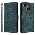 Miniatyrbillede 1 af 5: Til TECNO Spark Go 2025/Spark Go 1/Pop 9 Wallet Case RFID-blokering PU Læder Cover Stand View Multicolor Style B