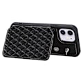 Miniatyrbillede 4 af 5: Style 008 Stødsikkert etui til iPhone 11 RFID-blokerende PU+TPU telefoncover med stropper Multicolor Style A