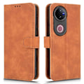 Pikkukuva 1 / 5: vivo V50 5G Nahkakotelo Ihoa Miellyttävä Pudotussuoja Lompakko Flip-puhelinkotelo Multicolor Brown