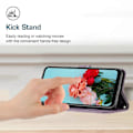 Miniatyrbild 4 av 5: För TECNO Camon 30 Pro 5G Telefonskal Linjer Präglat Anti-Rep PU Läder Ställfodral Multicolor Style F