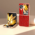 Pikkukuva 2 / 5: Oppo Find N3 Flip 5G -kotelo krokotiilikuviolla, aitoa lehmännahkaa + PC-puhelinkuori Multicolor Style D