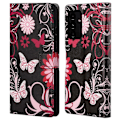 Miniatyrbillede 1 af 5: Til Samsung Galaxy A13 4G Mønsterprint Foldbart Stativ PU Læder Telefon Cover Wallet Shell