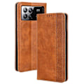 Pikkukuva 1 / 5: Xiaomi Mix Fold 3 5G Taitettava Kotelo Retro PU Nahka Jalustalla Puhelinkuori Multicolor Style A