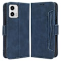 Pikkukuva 1 / 5: Motorola Moto G73 5G Monipaikkainen Korttipaikka PU Nahka Jalustakansi Puhelinlompakkokotelo Multicolor Style D