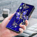 Pikkukuva 5 / 5: Xiaomi Redmi Note 13 4G Lompakkokotelo Puhelimelle, Pudotussuoja, 3D-kuvioitu Nahkainen Käännettävä Suojakotelo Multicolor Style O