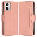 Pikkukuva 1 / 5: Motorola Moto G73 5G Monipaikkainen Korttipaikka PU Nahka Jalustakansi Puhelinlompakkokotelo Multicolor Style B