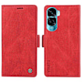 Miniatyrbillede 1 af 5: YIKATU YK-005 PU Læder Etui med Støttefod og Pung til Honor 90 Lite 5G/X50i 5G - Hudvenlig Multicolor Style H