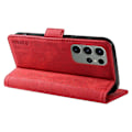 Miniatyrbillede 4 af 5: YIKATU YK-005 Telefonpung Etui til Samsung Galaxy S23 Ultra med Hudvenligt Læder og Støttefunktion Multicolor Style H