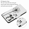 Miniatyrbild 4 av 5: För Samsung Galaxy A06 Fodral Mönstertryck Skyddande Läder Folio Telefonfodral- Multicolor Dandelion