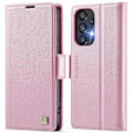 Pikkukuva 1 / 5: Samsung Galaxy A33 5G -kotelo AUTSPACE A11 RFID-suojattu retro nahkainen matkapuhelinlompakkokotelo Multicolor Pink
