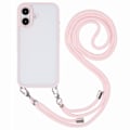 Miniatyrbild 1 av 5: Skal till iPhone 16 TPU+PC Kristallklart Baksidesskydd med Snodd Multicolor Style C