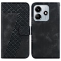Miniatyrbillede 1 af 5: Stand Case til Xiaomi Redmi Note 14 5G med 7-formet mønster og læder telefoncover Multicolor Style F