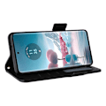 Miniatyrbillede 3 af 5: Til Motorola Edge 40 Neo 5G Etui Litchi Tekstur Tegnebog Læder Telefon Cover med Rem Multicolor Style A