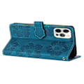 Miniatyrbillede 4 af 5: Blomsterpræget PU læder wallet cover med stativ til iPhone 12 Pro Max 6.7 tommer Multicolor Style A